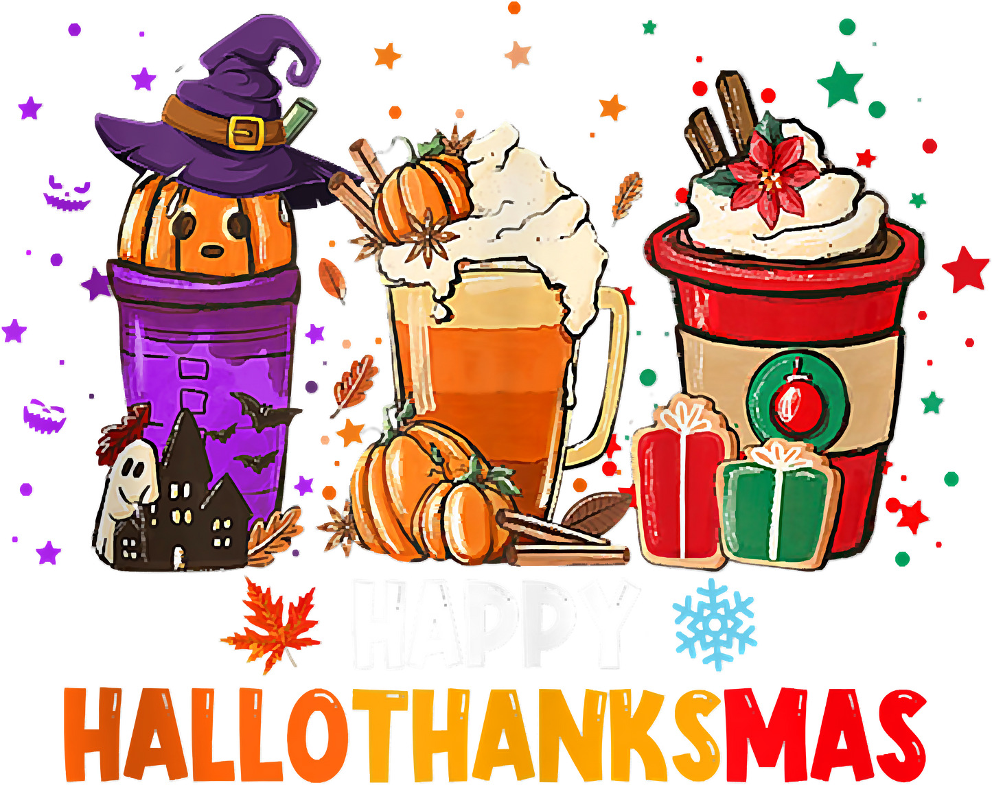 Ghost/Town, Pumpkin, Presents