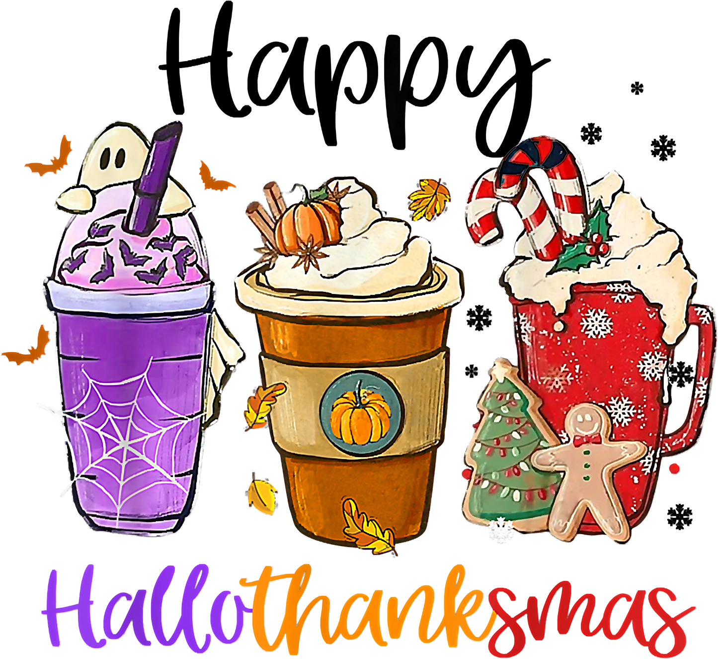 Spider Web, Pumpkin, Gingerbread Cookies