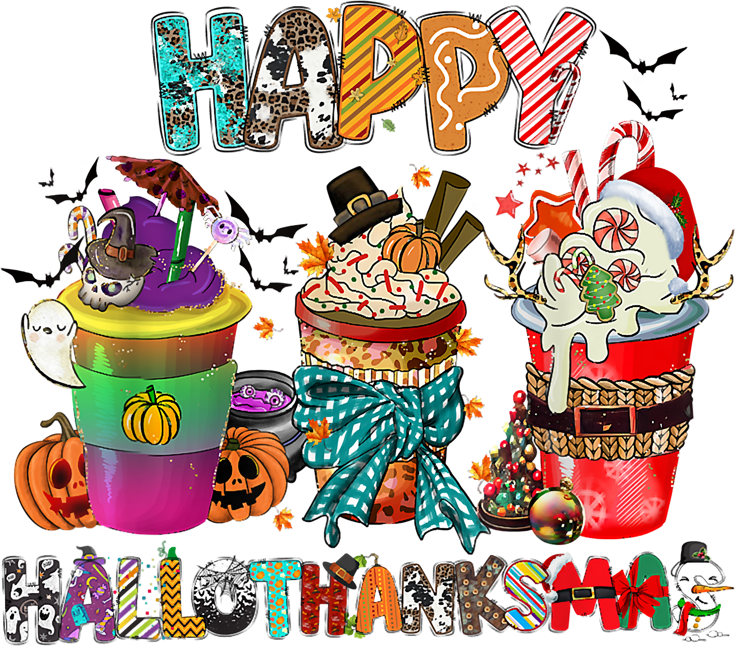 Pumpkin, Bow, Santa Belt