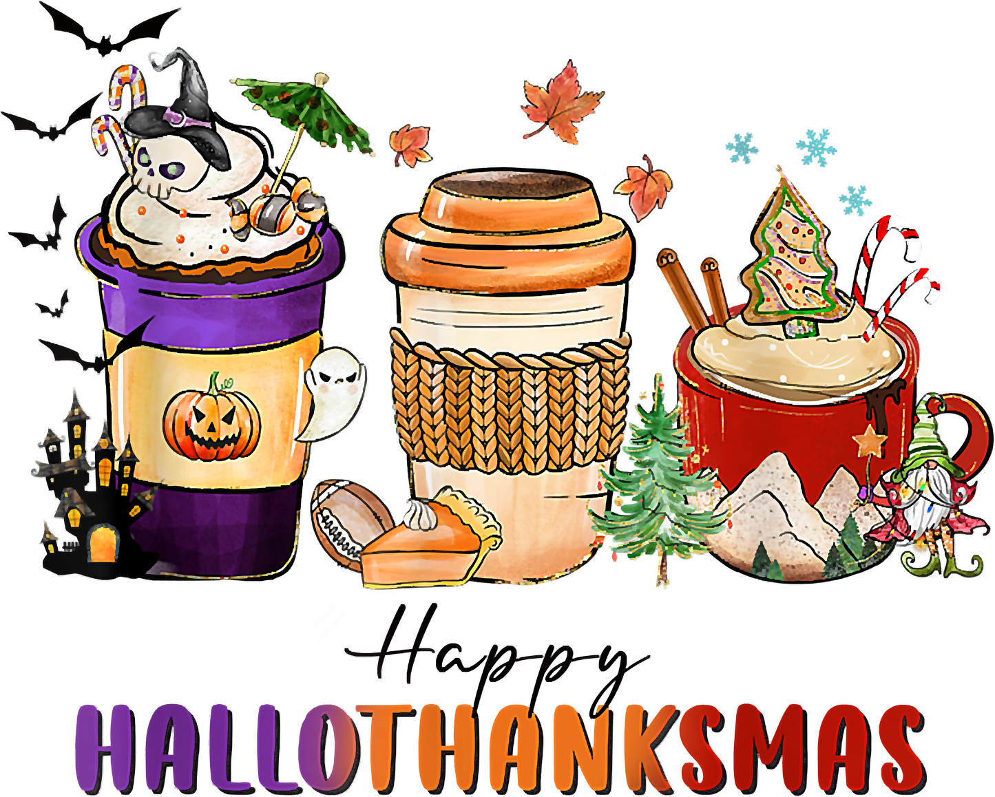 Pumpkin/Ghost, Thatch Weave, Cocoa Cup