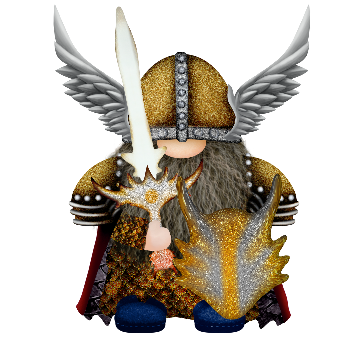 Gnome Warrior with Armor