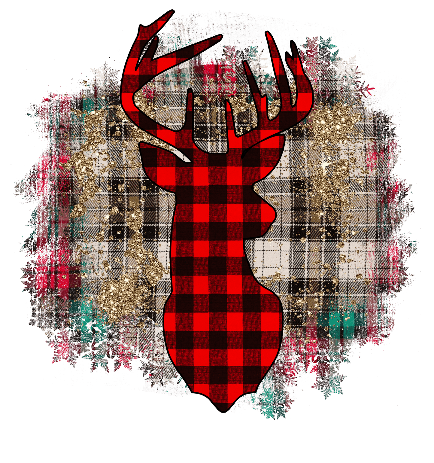 Christ Pattern in the shape of a deer