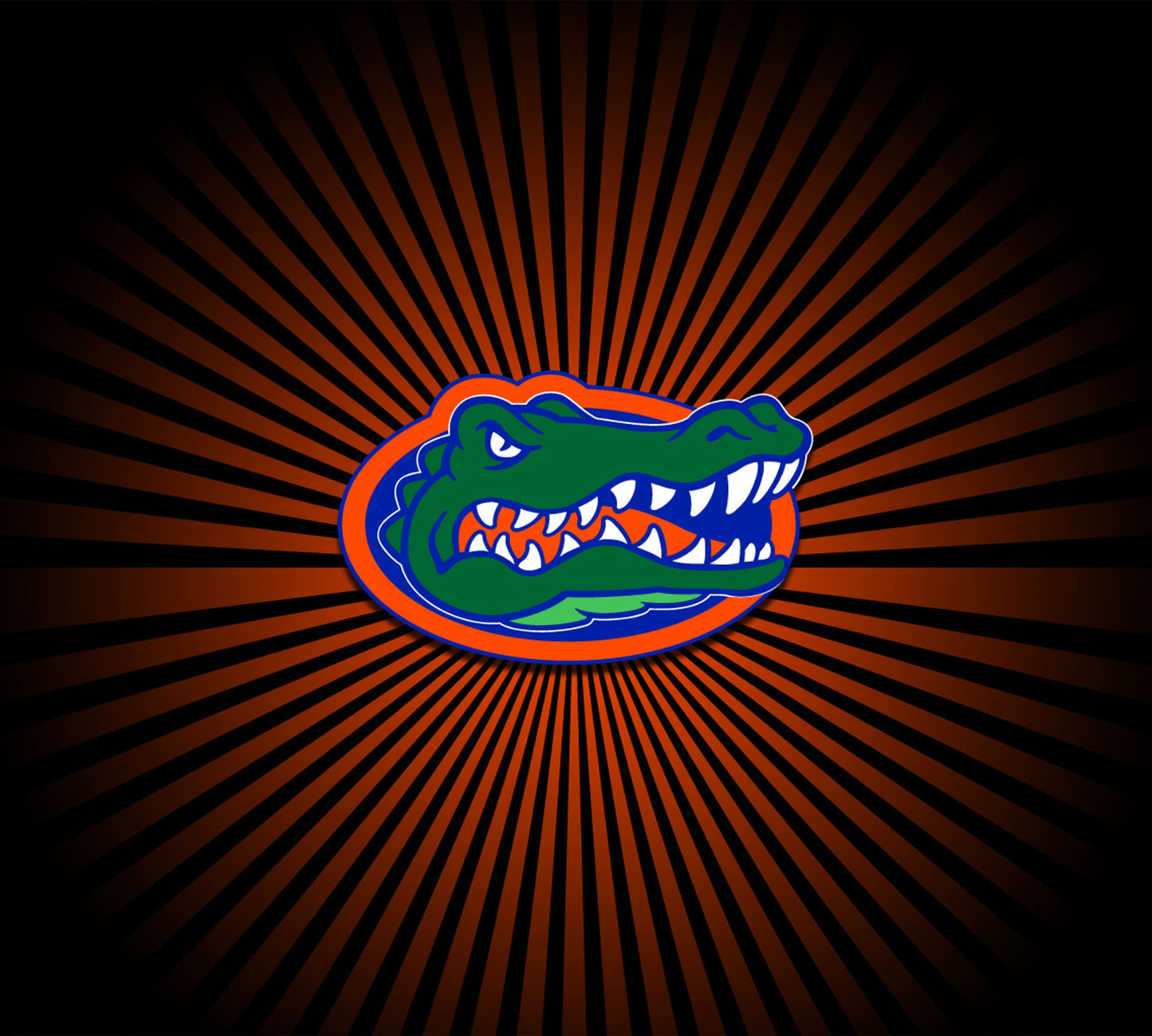 Florida Gators with Red Starry background