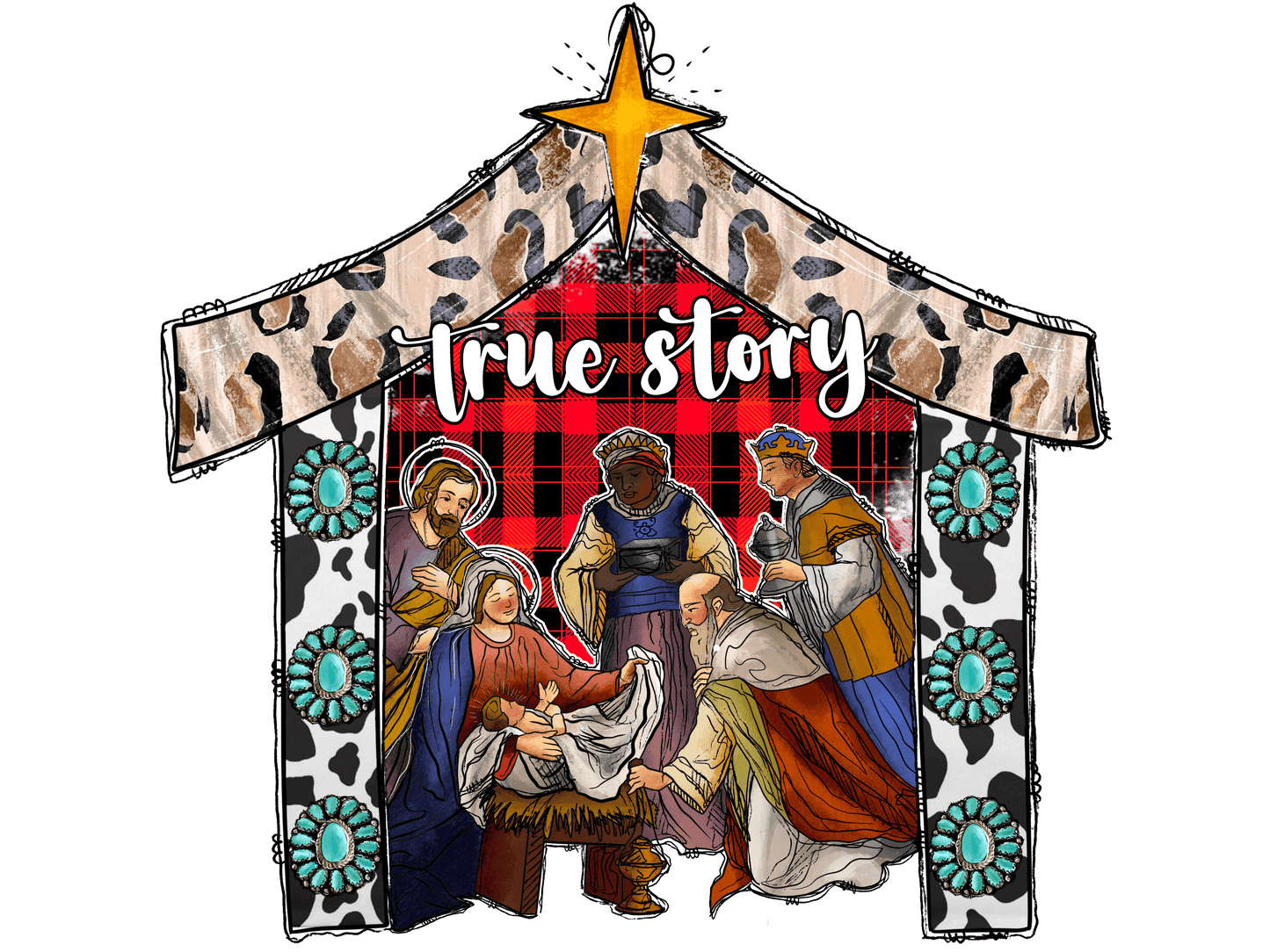 Manger Scene - True Story