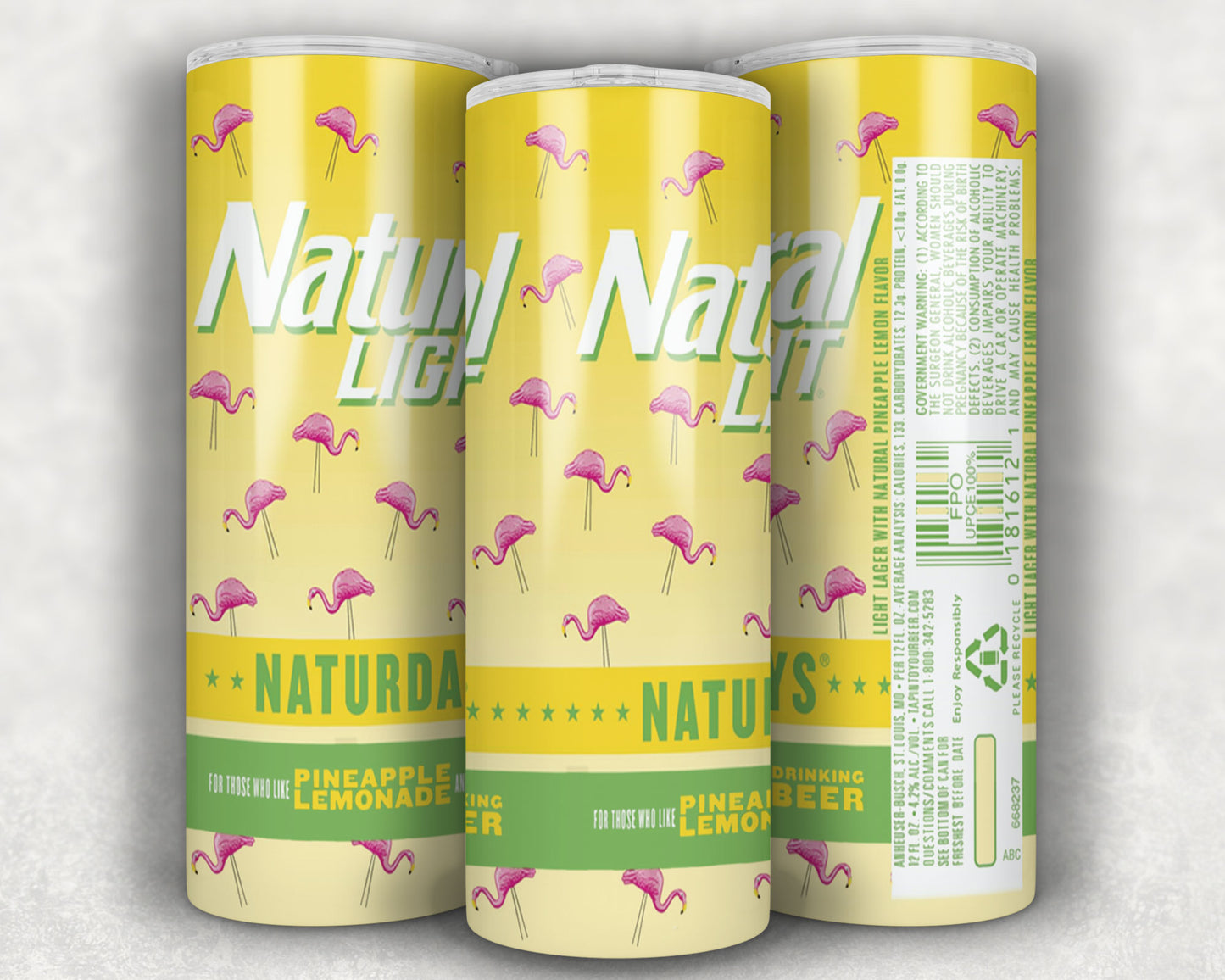 Natural-Light Seltzer - Pineapple Lemonade