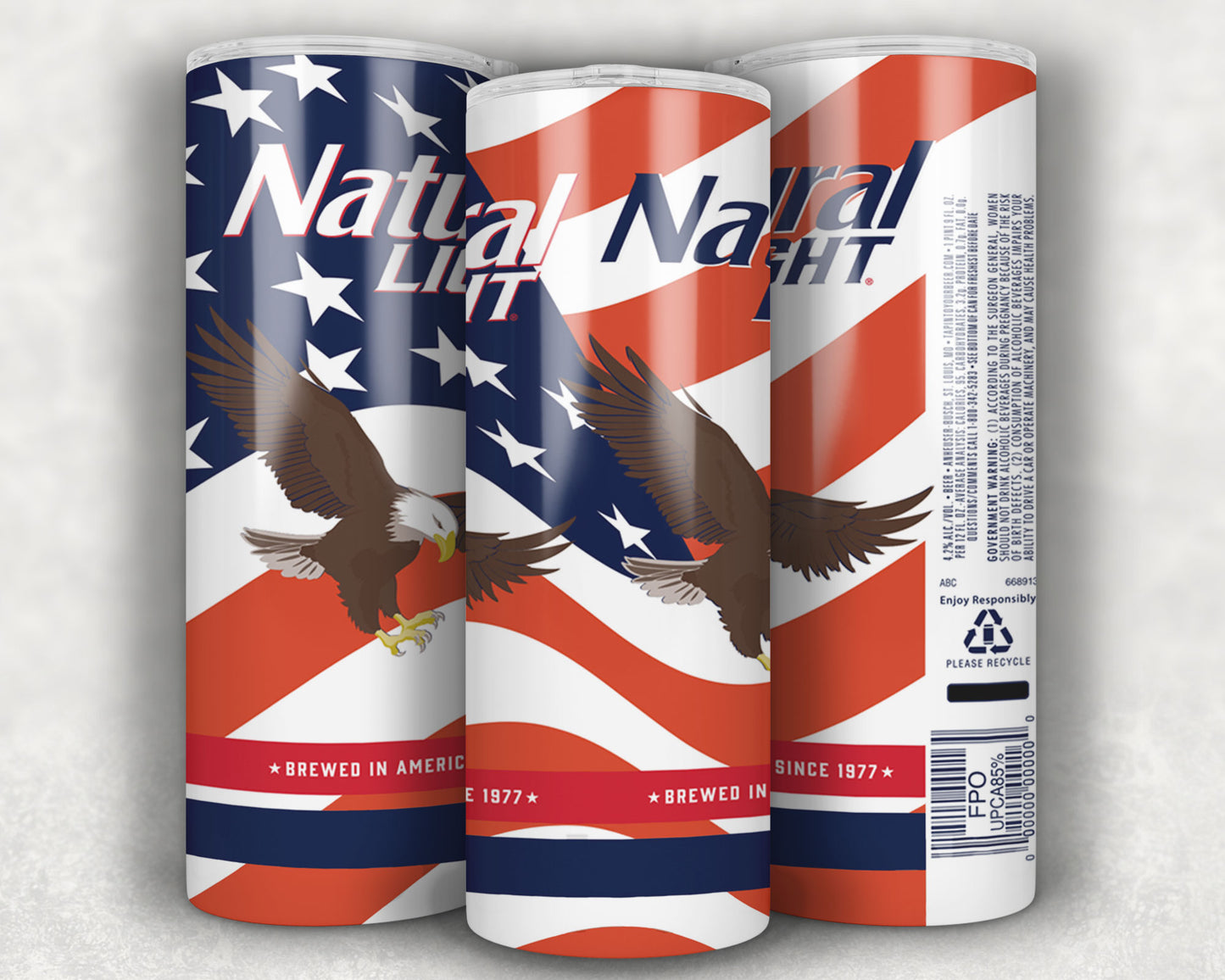 Natural-Light - American-Flag-Eagle