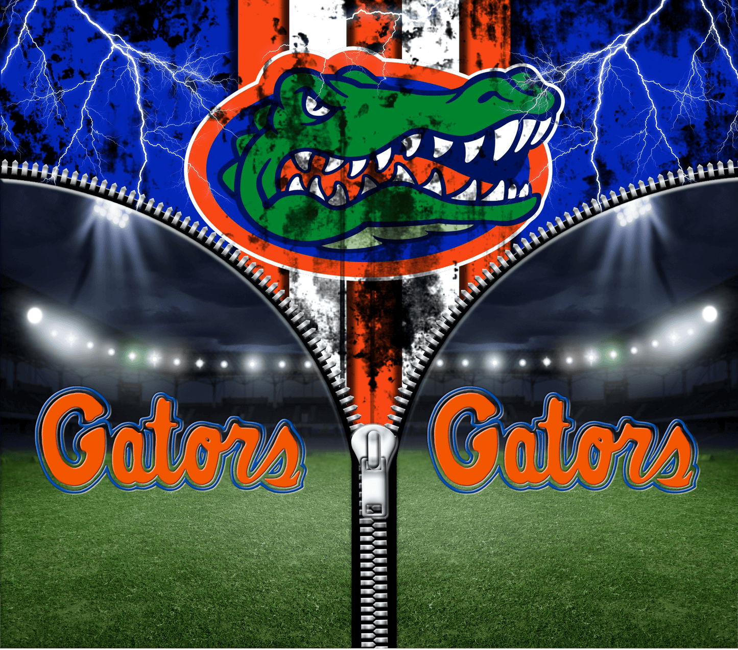 Gators with Zipper