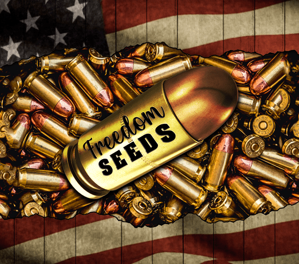 Freedom Seeds with Flag