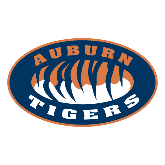 Oval Auburn Tigers logo Alternative