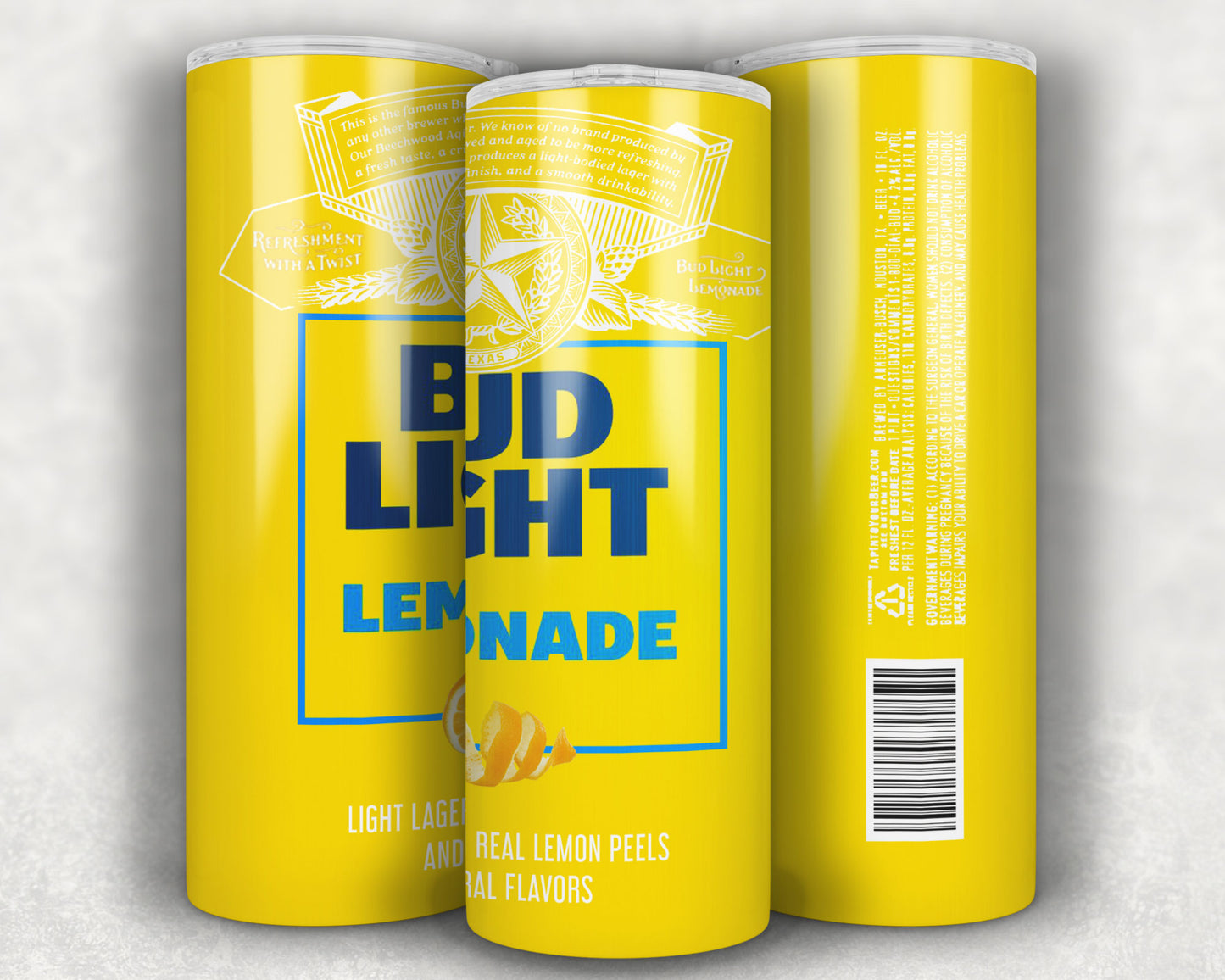 Bud Light Can - Lemonade