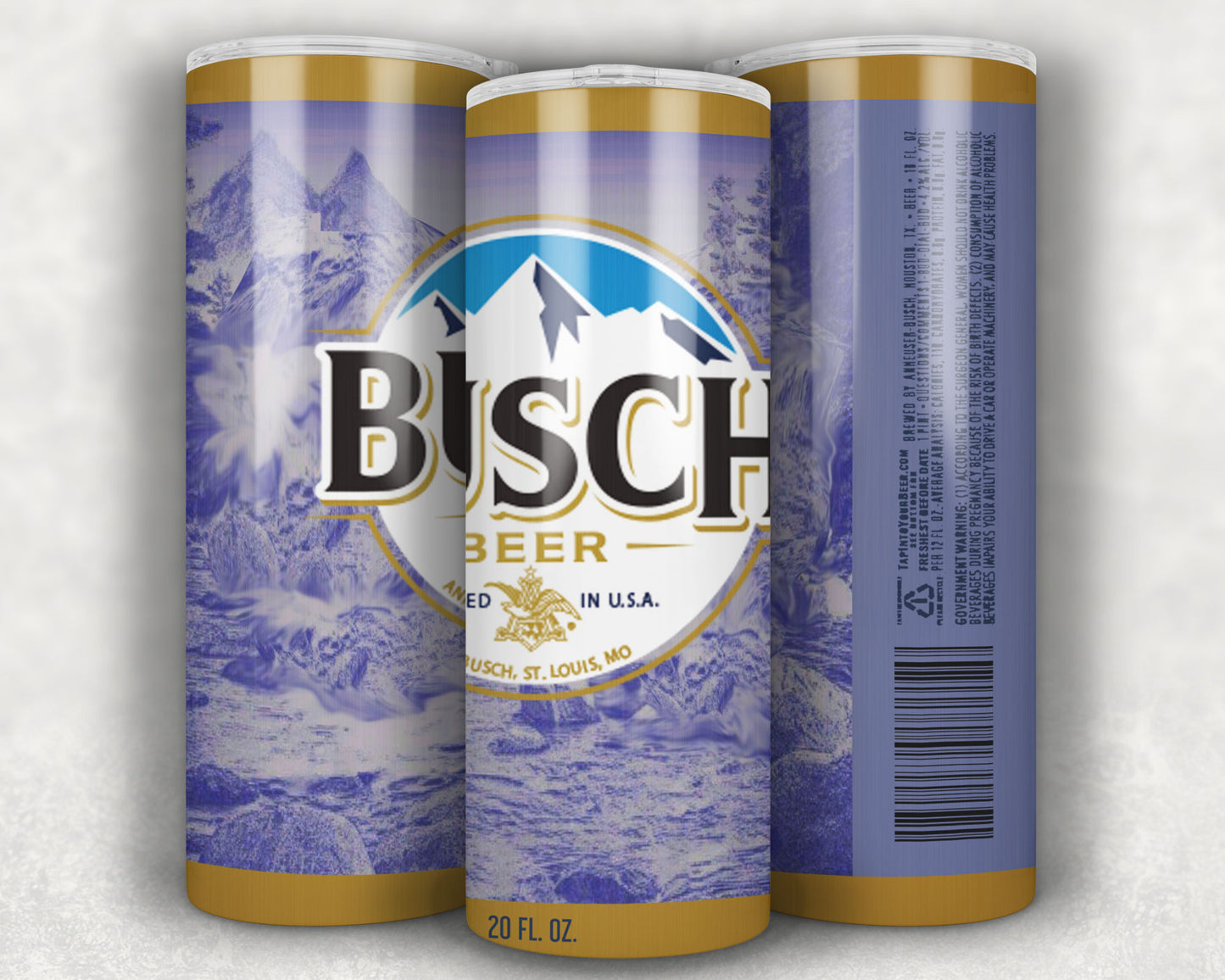 Busch Beer Can – T-Rex Mugs & More