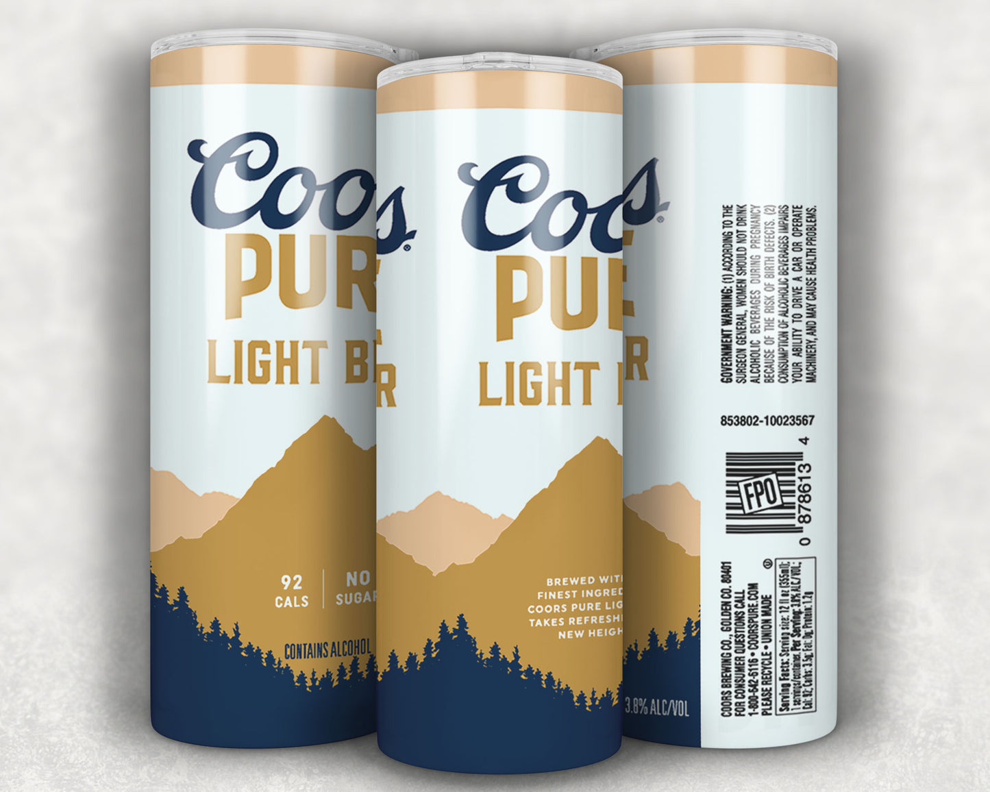 Coors Pure Light Beer