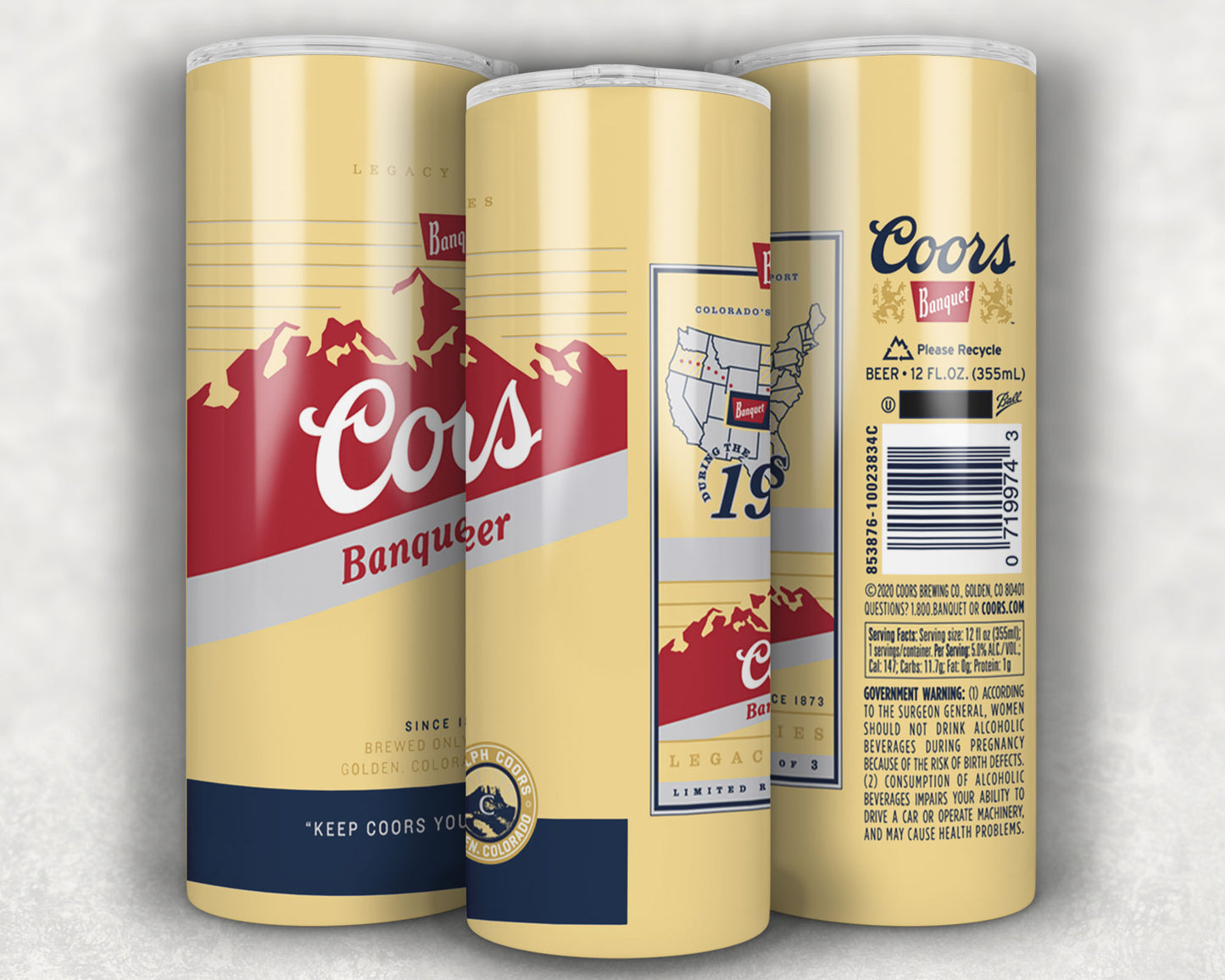 Coors Banquet - Legacy Can - 1980's